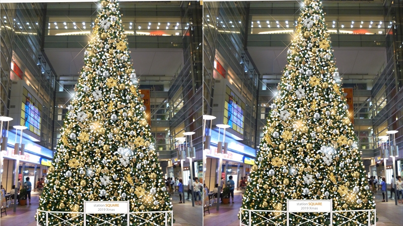 「小田急相模大野ステーションスクエア」にクリスマスツリーが登場！点灯式にはIKKOも