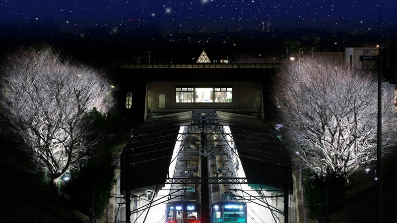 相鉄いずみ野線 弥生台駅で「弥生台 春待ちライトアップ」開催！