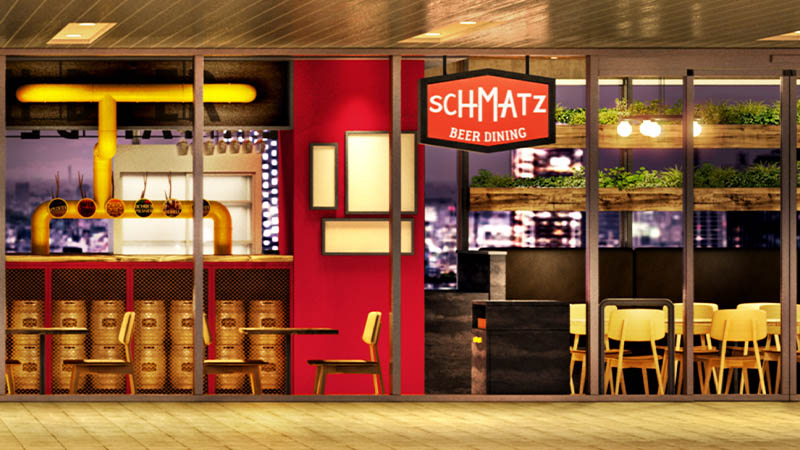 クラフトドイツビールとモダンドイツ料理の「シュマッツ」が CIAL横浜ANNEXに出店！