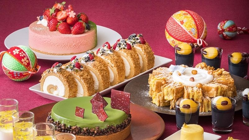 「横浜ベイホテル東急」桜や抹茶、柚子などを使用した“和”スイーツ登場！日本をテーマにしたデザートブッフェ