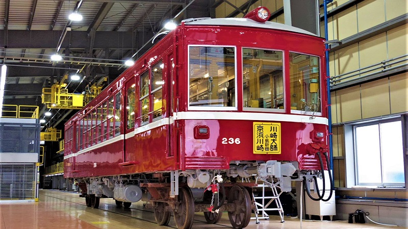 横浜・京急ミュージアム展示予定の名車両「デハ230形」修繕完了！
