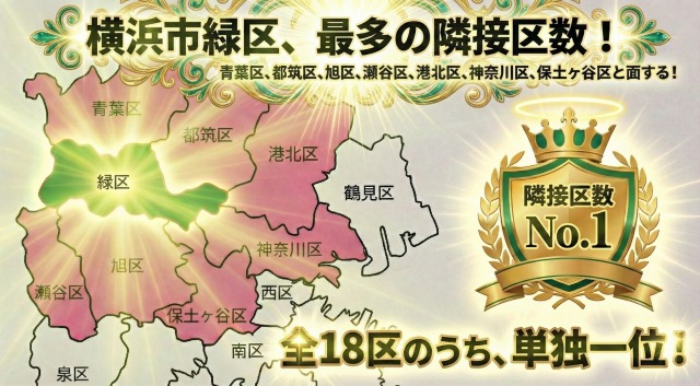 緑区の魅力を自然以外で探したら、境界線が最強でした！