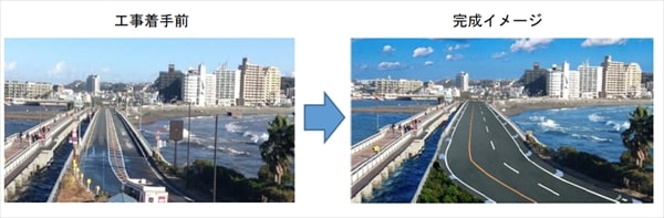 江の島大橋拡張工事とバリアフリー計画