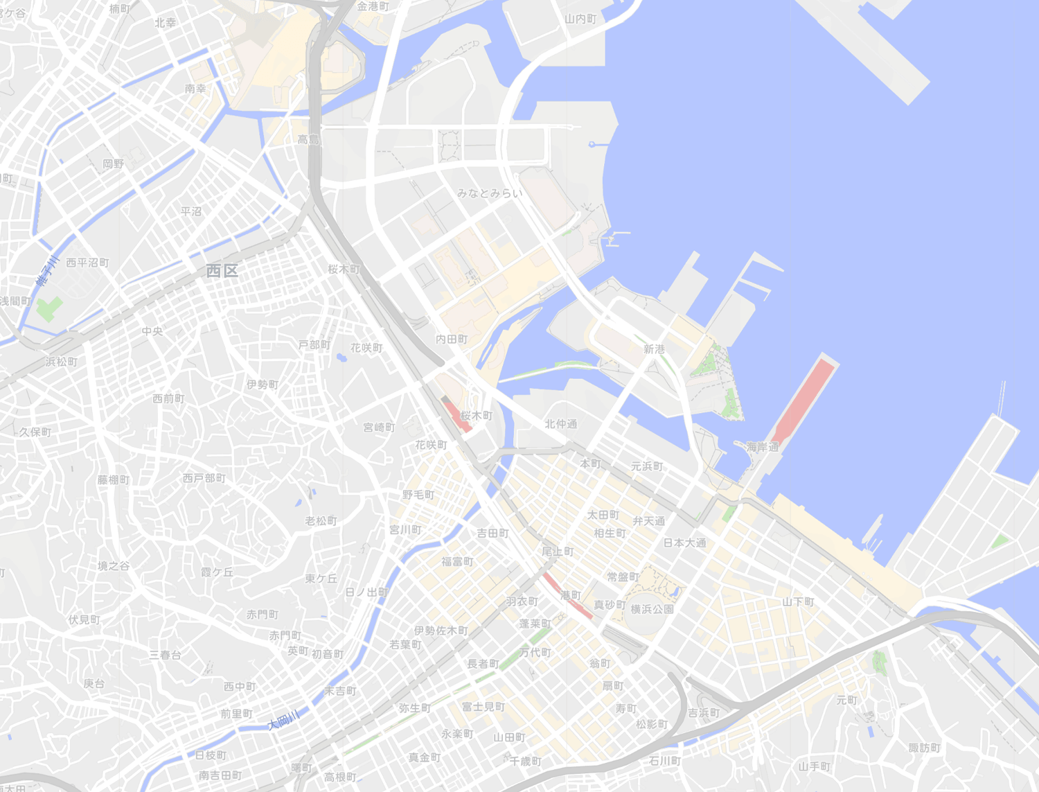 横浜エリアマップ