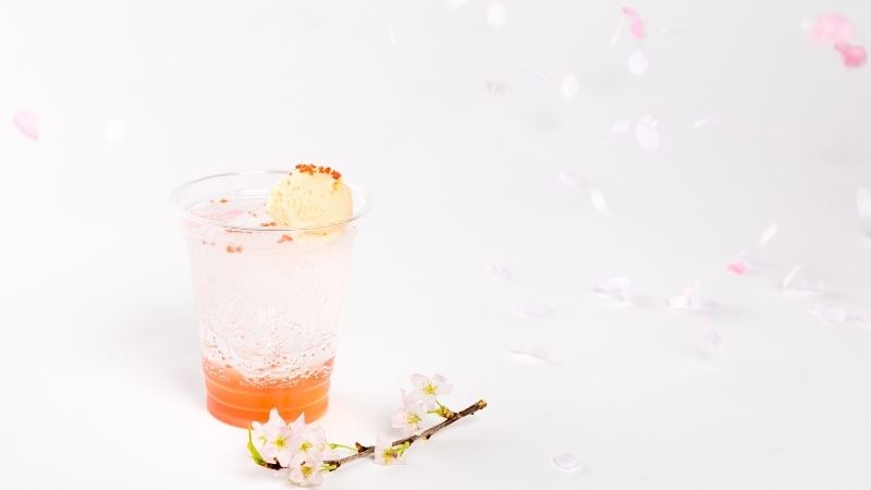 梅体験専門店「蝶矢」春の限定ドリンクを販売！お花見気分を味わえる梅桜クリームソーダ