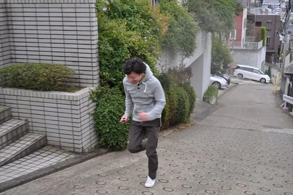 横浜で一番急な坂はどこ？　港北区日吉本町