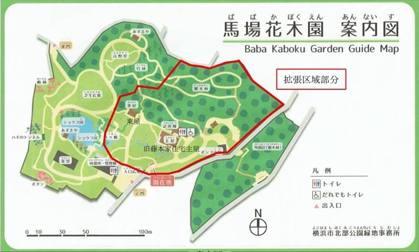 鶴見区の住宅街の一角にある四季折々の植物が完璧に手入れされている「馬場花木園」とは？