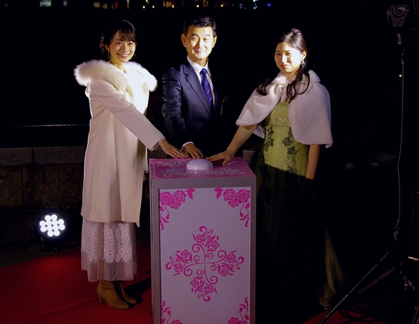 山下公園イルミネーションイベント「スノーローズガーデンヨコハマ」