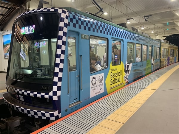 江の島の自動運転バスの実証実験