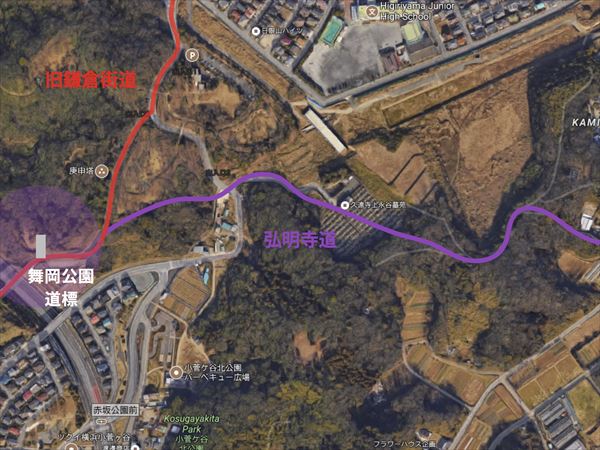 中世の名残を求めて、鎌倉街道を踏破 ー中の道を離れて弘明寺道を歩く